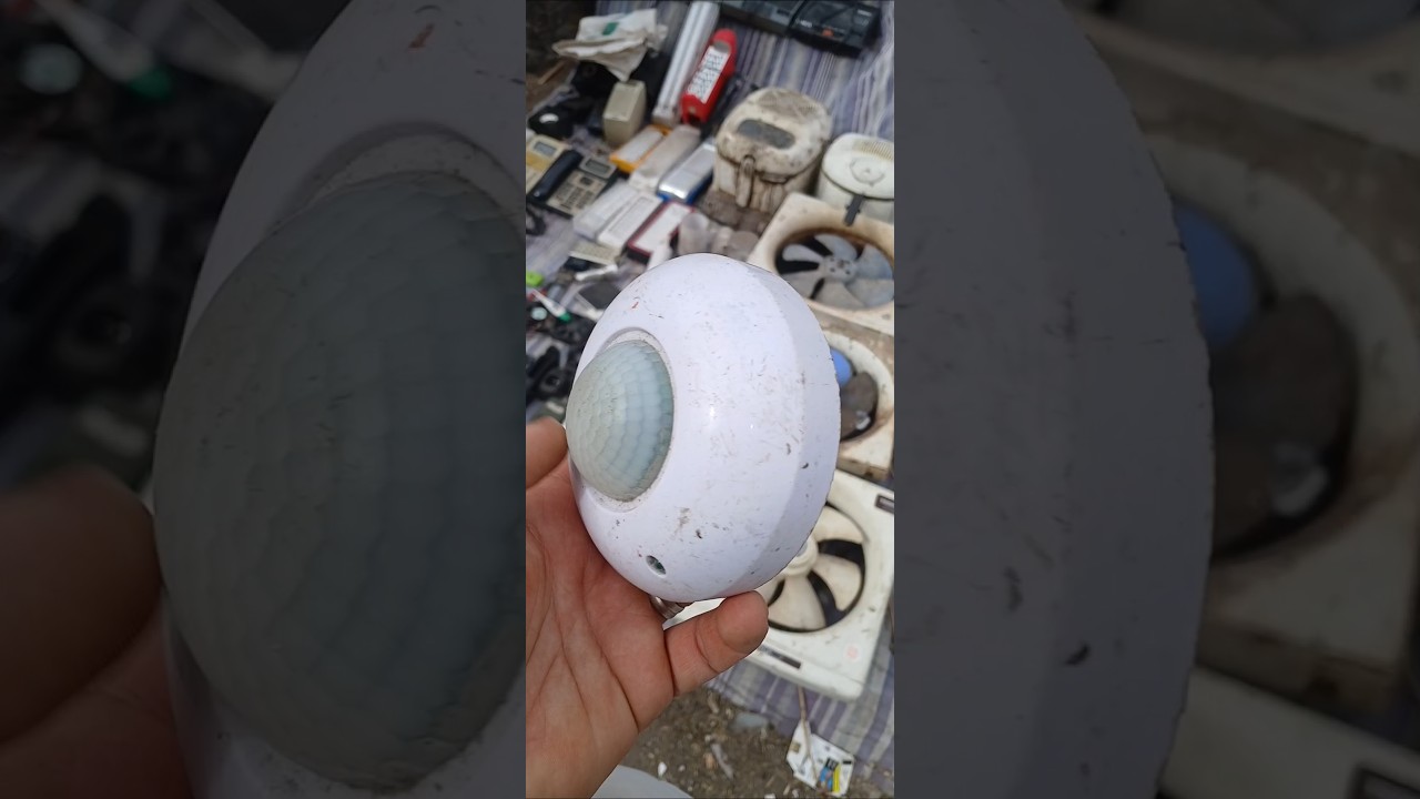 تصليح سينسور لايت من سوق الجمعة #diy #اعادة_تدوير #سوق_الجمعة #مستعملينجو #beforeandafter