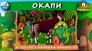 🦒 Окапи | В гостях у дядюшки Филина (🎧 АУДИОСКАЗКА) Выпуск 1