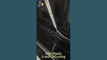 Five-axis CNC machine cutting product live video