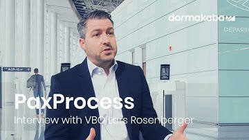 Interview about PaxProcess with VBO Lars Rosenberger