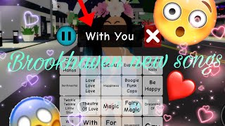 With you roblox song new  update Brookhaven