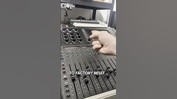 Factory Reset QU5 / QU5D Allen and Heath desk Quick How to initialise zero