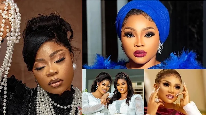 IYABO OJO , MERCY AIGBE, ODUNLADE CELEBRATE ACTRESS ENIOLA AJAO BIRTHDAY WITH TWIN SISTER