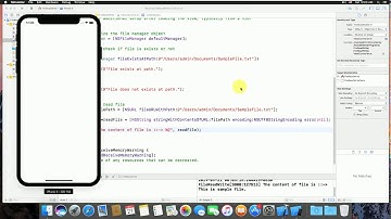 File read/write operations in ios with objective c