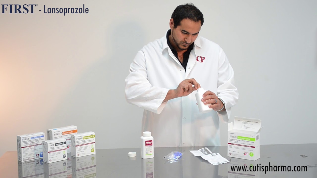 FIRST-Lansoprazole Compounding Instructions