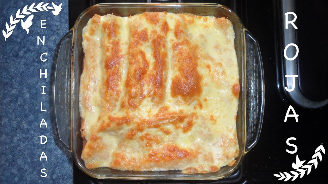 ENCHILADAS ROJAS GRATINADAS!!!🤤 YouTube