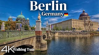 Berlin, Germany Summer Walking Tour 2023  4K UHD