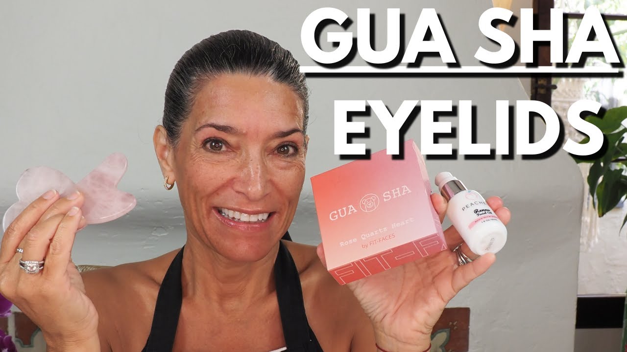The Gua Sha Series Tightening The Eye Lids Peaches Skin Care YouTube