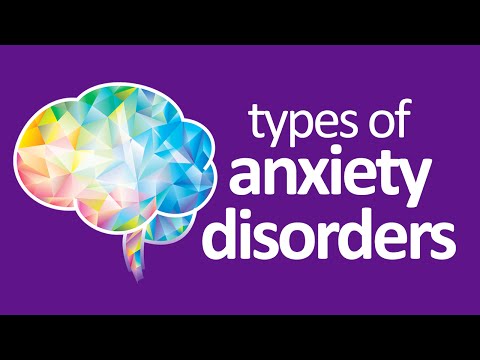 Types Of Anxiety Disorders And Their Symptoms