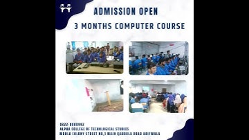 3 Months Computer Course Basic Computer Course in ARIFWALA