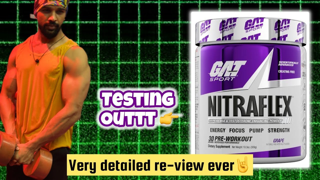NITRA-FLEX PREWORKOUT REVIEW 🔥
