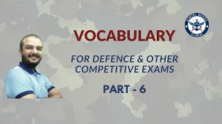 Vocab Builder Series 06 For Defence All Other Competitive Exams