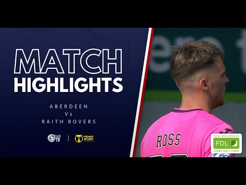 Aberdeen Raith Goals And Highlights