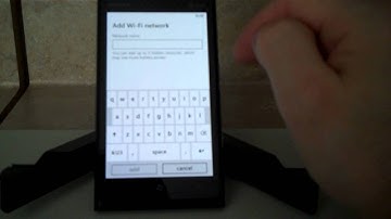 How to turn on Wifi or wireless settings on the Nokia Lumia 900