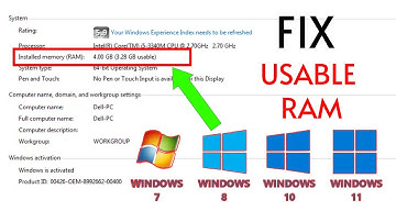 how to fix usable ram problem in windows 11, 10, 8 & 7 | fix usable ram less than installed ram