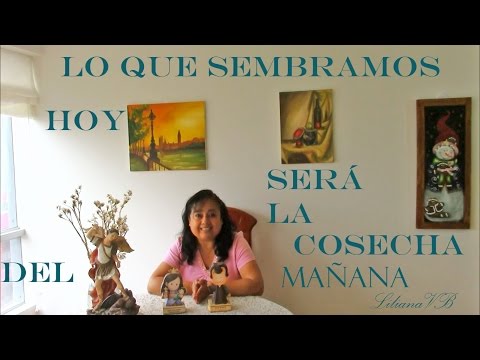 Hay que sembrar para cosechar en nuestras vidas