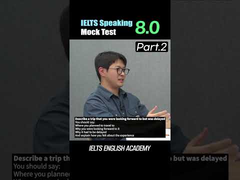 Band 8.0 in IELTS Speaking Part 2?