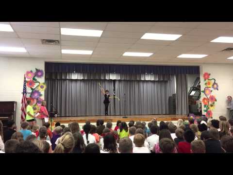 Eliza in the 2015 Sewanee Elementary School Talent Show