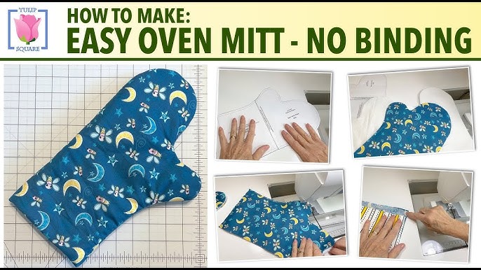 Free Oven Mitt Pattern: Fat Quarter Friendly Too!