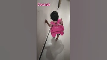 Thumbnail of devansh playing with his sister's bag #devansh #viralvideo #trending #love #4kstatus #song #4k
