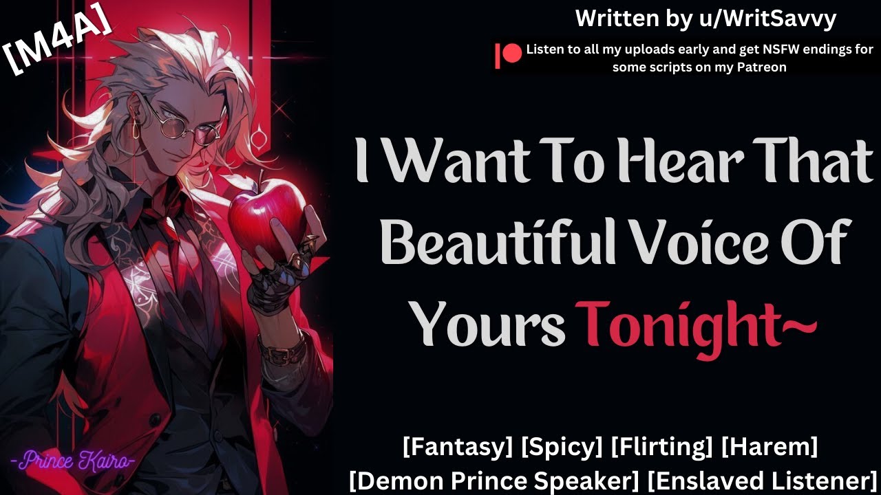 [M4A] Forced Into The Demon Prince's Harem [Flirting] [Demon Prince] [Captive] [Singer Listener]