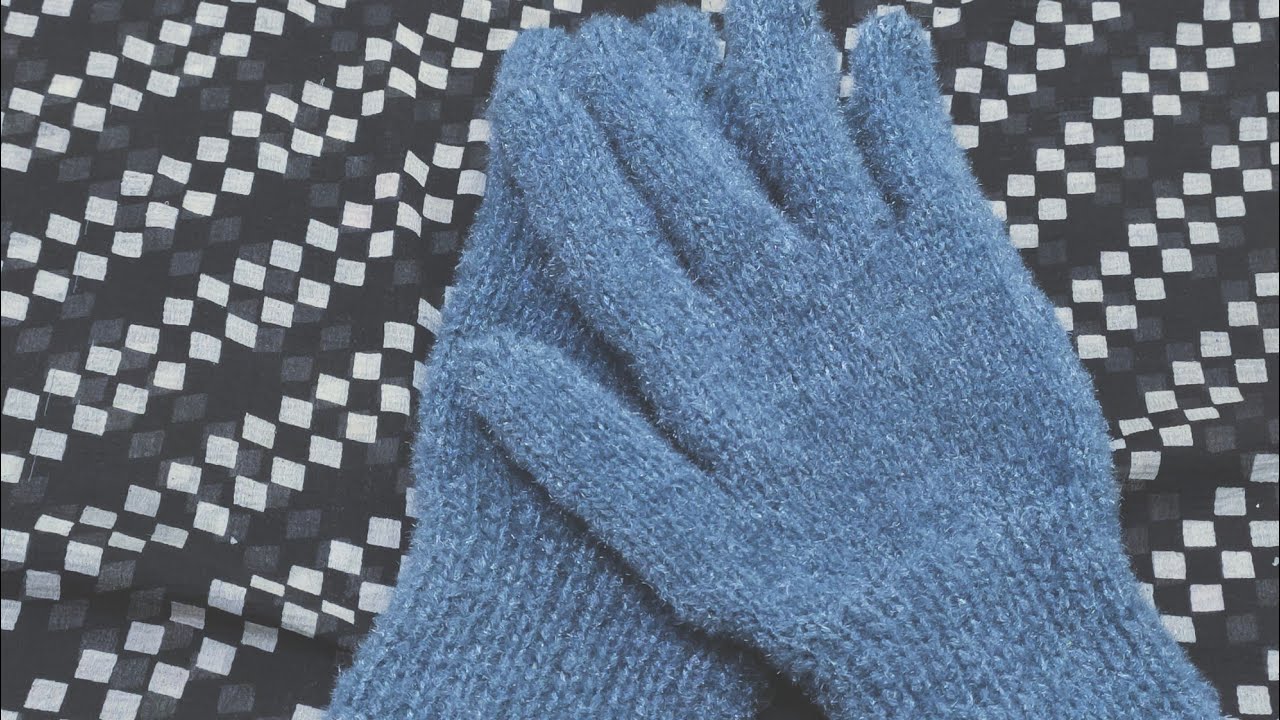 full size Gents gloves 🧤 in easy way. Biggeners bi aasani se bna sakti h#495*#21.