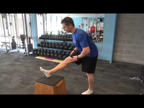 Standing Hamstring Stretch with Isometric Hold