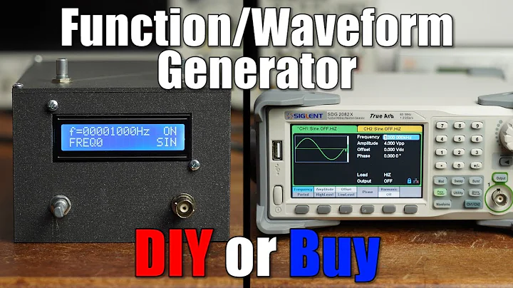 DIY or Buy? Function/Waveform Generator Comparison