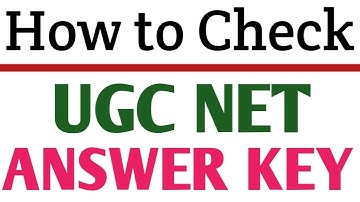 How to Check UGC NET Answer key?| Check Your UGC NET Answer key?| How to Claim UGC NET Answer Key
