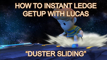 How to "Duster Slide" (Instant Ledge Getup) with Lucas!