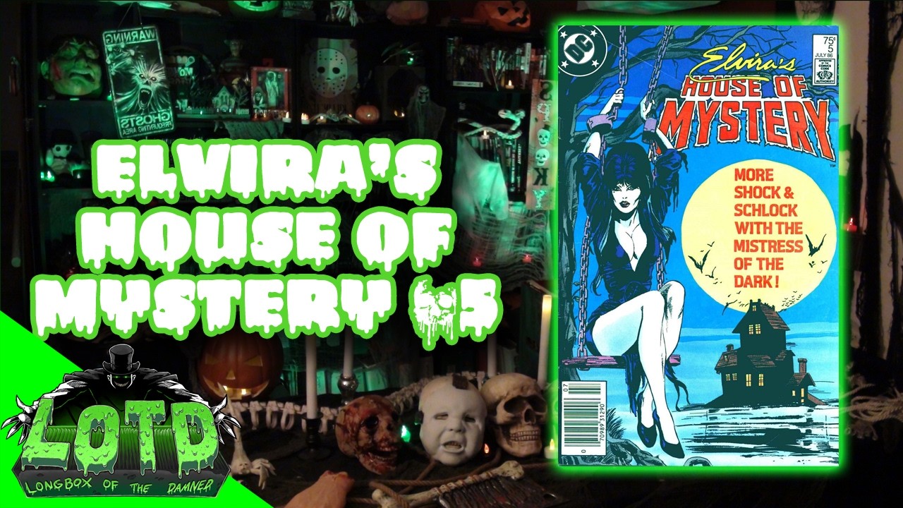 Elvira's House of Mystery #5 - Longbox of the Damned