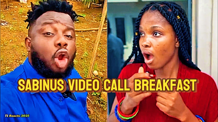 SABINUS VIDEO CALL WAHALA