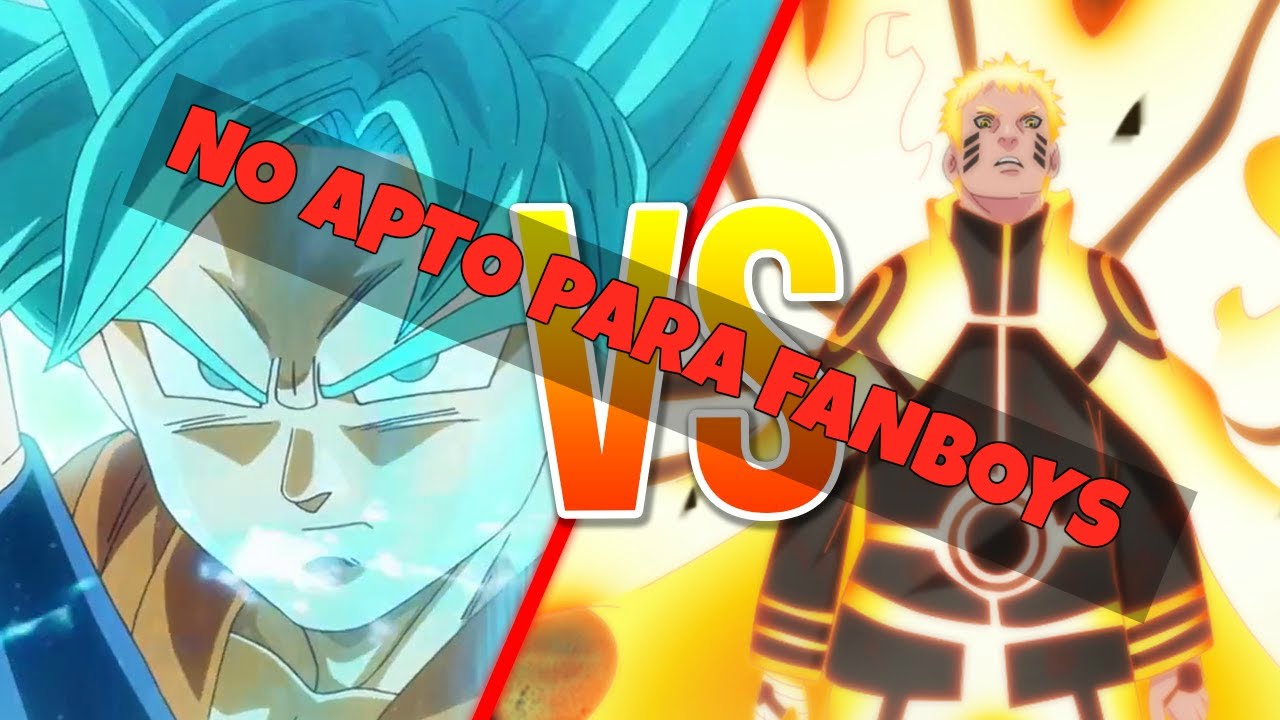 Goku vs Naruto QUIEN ES MAS FUERTE? EXPLICACION DEFINITIVA CON PRUEBAS