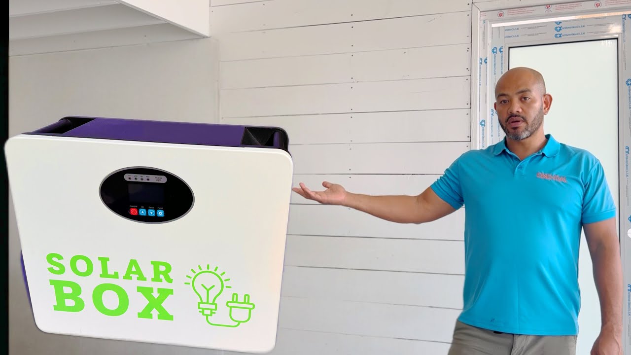 Get power after the hurricane with The Solar Box. - YouTube