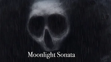 Moonlight Sonata | Rainy Detuned Piano Version