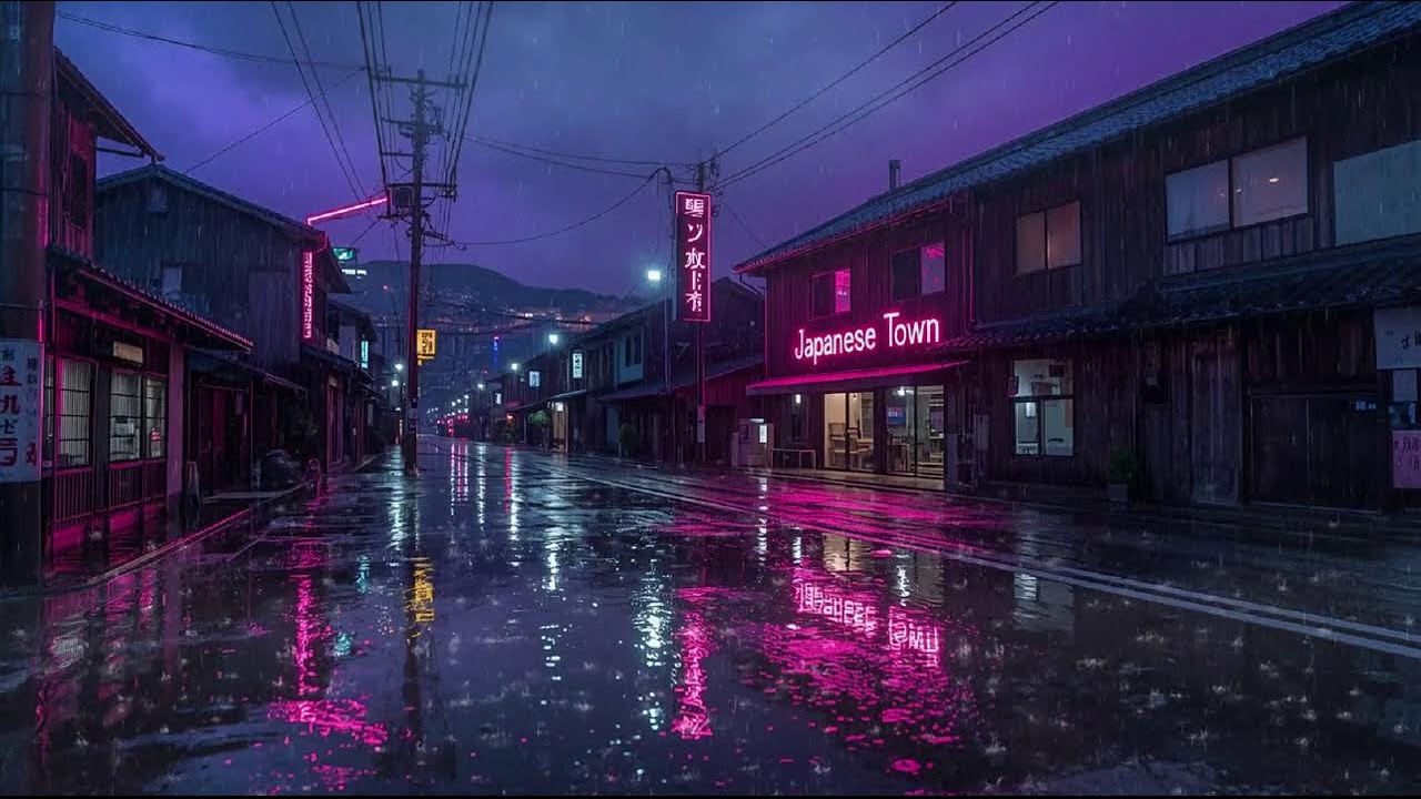 Night Rain Ambience 🌙 Lofi Beats for Focus, Relax & Quiet Moments #25
