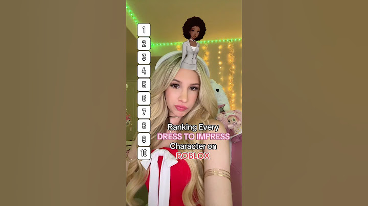 RANKING EVERY “DRESS TO IMPRESS” Character On ROBLOX! 🩷