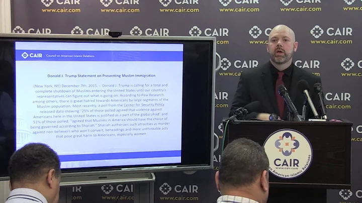 Video: Full CAIR News Conference Announcing Release of ‘Confronting Fear’ Islamophobia Report