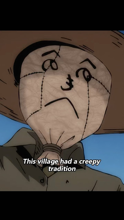 This village's scarecrows will grow the faces of the dead. #anime #animeweeb #animeedit #youtube