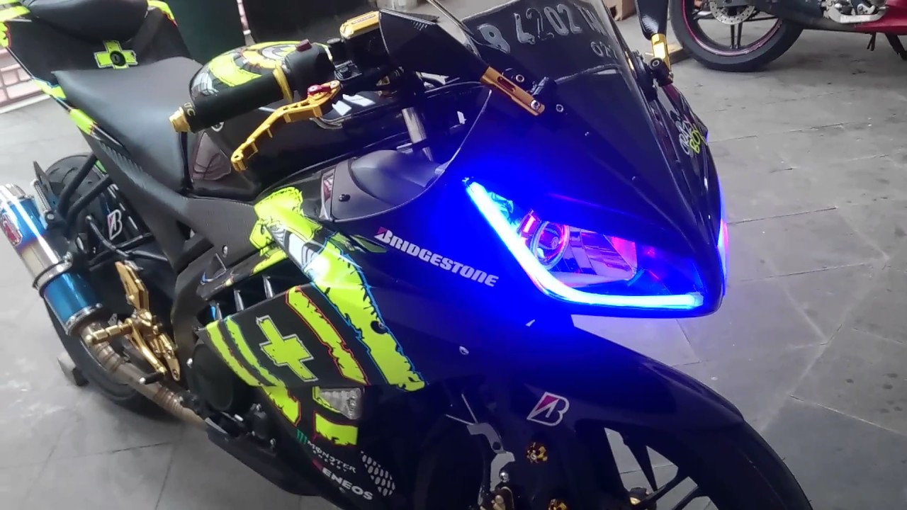 Yamaha YZF R15 Modifikasi Iannone Kereeeennn YouTube