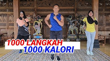 AEROBIK PENURUNAN BERAT BADAN 1000 LANGKAH 1000 KALORI