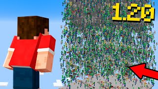 FIZ A MAIOR MOBTRAP DO MINECRAFT 1.20 - IRMANDADE