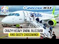 TRIP REPORT | The Biggest Blizzard I&#39;ve Ever Seen! | AirBaltic &amp; Ryanair | Vienna to Stockholm