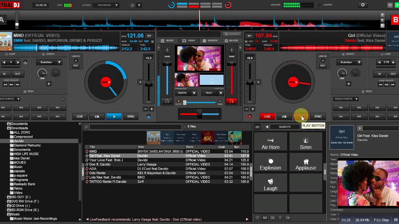 HOW TO DO VIDEO MIX ON YOUR LAPTOP WITH VIRTUAL DJ YouTube
