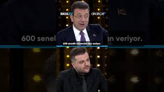Ekrem İmamoğlu Üniversiteden Arkadaşlarımı Çağırsam, Ekol Tv Önünde Miting Yapardık