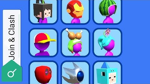 Join & Clash 3D ALL SKINS UNLOCKED (ios,android)