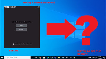 Making a custom installer!!!