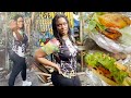 Rasta Cooking in Downtown Kingston Jamaica | Coronation Market | Street Food Vegan Burger