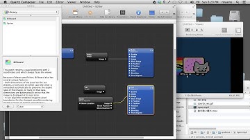 Quartz Composer Tutorial 4: Text, Images, Video, Audio