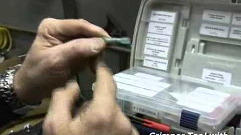 Ratcheting Crimper Tool with the heat flame gun [Handyman Demos]